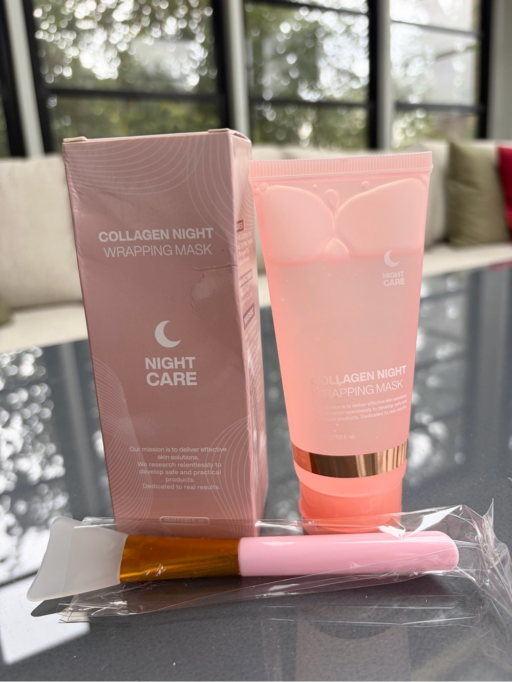 Collagen Night Wrapping Mask - Pink